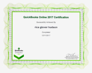 QuickBooks Online 2017 Certification